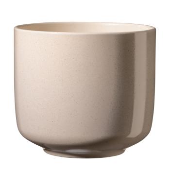 KERAMICKÝ HRNIEC, "BARI", KRÉMOVÝ EFEKT