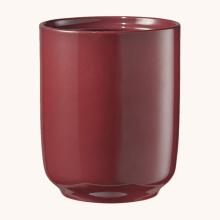 KERAMICKÝ KVETINÁČ NA ORCHIDEU, "BARI SUMMER", ČEREŠŇA