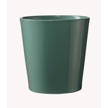 KERAMICKÝ KVETINÁČ, DALLAS BREEZE, MORSKÁ ZELENÁ