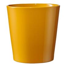 KERAMICKÝ PODTÁCEK, DALLASKÝ VÁNOK, HORČICOVO ŽLTÁ