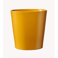 KERAMICKÝ PODTÁCEK, DALLASKÝ VÁNOK, HORČICOVO ŽLTÁ