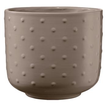 KERAMICKÝ HRNIEC, BAKU PERLA, SIVOHNEDÝ