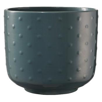 KERAMICKÝ HRNIEC, BAKU PERLA, MODROZELENÝ