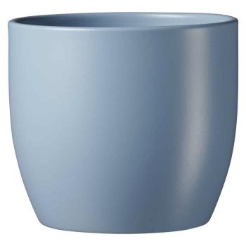 KERAMICKÝ HRNIEC, "BASEL SPRING", SVETLOMODRÝ