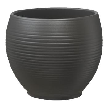 KERAMICKÝ HRNIEC, MANACOR, MATNÝ ANTRACIT