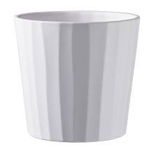 KERAMICKÝ HRNIEC, "UMEA " MATNÁ BIELA