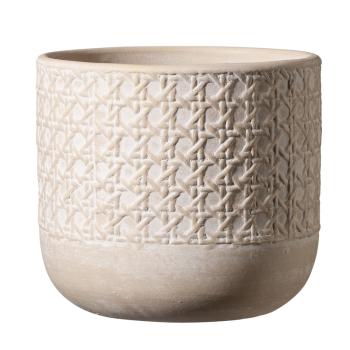 KERAMICKÝ HRNIEC, "VIENNA", BÉŽOVÝ