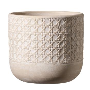 KERAMICKÝ HRNIEC, "VIENNA", BÉŽOVÝ