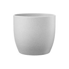 KERAMICKÝ HRNIEC, "BASEL STONE", SIVÝ