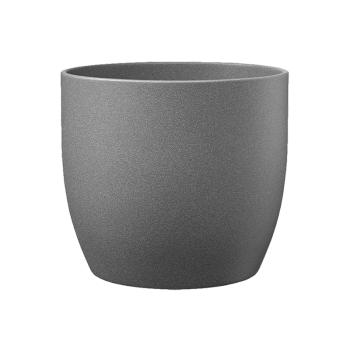 KERAMICKÝ HRNIEC, "BASEL STONE", BETÓNOVÁ SIVÁ