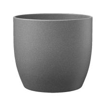 KERAMICKÝ HRNIEC, "BASEL STONE", TMAVOSIVÝ