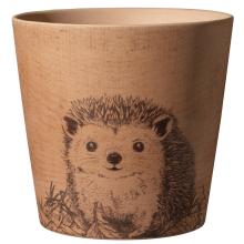 KERAMICKÝ KVETINÁČ, "DALLAS FOREST FRIEND", JEŽKO