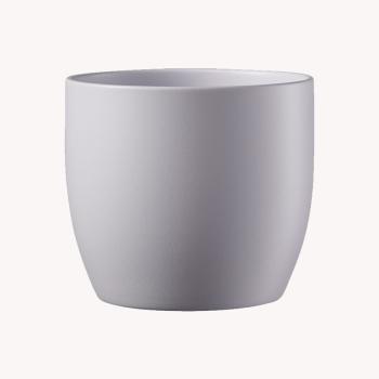 KERAMICKÝ KVETINÁČ, "BASEL FASHION", MATNÁ LEVANDUĽA