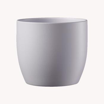 KERAMICKÝ KVETINÁČ, "BASEL FASHION", MATNÁ LEVANDUĽA