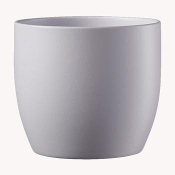 KERAMICKÝ KVETINÁČ, "BASEL FASHION", MATNÁ LEVANDUĽA