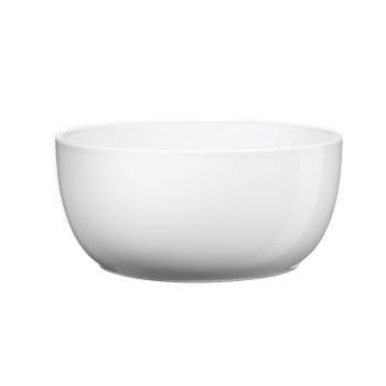 KERAMICKÁ MISKA, "BASEL FULL COLOR", LESKLÁ BIELA