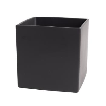 KERAMICKÝ HRNIEC, LATINA, MATNÝ ANTRACIT