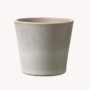 KERAMICKÝ HRNIEC, "DOVER", PIESKOVO SIVÝ