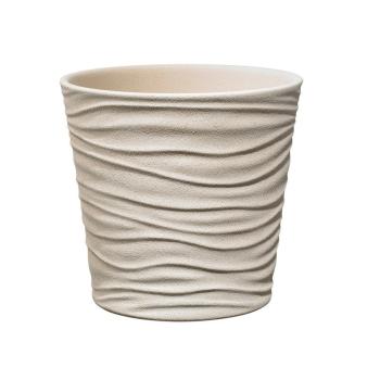 KERAMICKÝ HRNIEC, "SONORA", SAHARSKO-PIESOČNATÝ EFEKT KAMEŇA