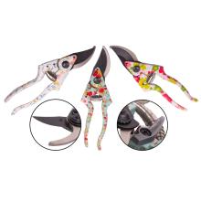 HLINÍKOVÉ ZÁHRADNÉ NOŽNICE SO VZOROM KVETOV