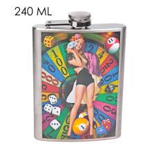 PLOCHÉ SKLO Z NEHRDZAVEJÚCEJ OCELE, VZOR "SZERENCSEJÁTÉK-BILLIÁRD"