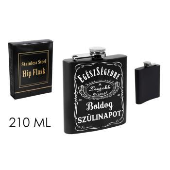 LAPOSEVEG, ROZSDAMENTES ACÉL, "EGÉSZSÉGEDREů.". NÁPIS, ČIERNY