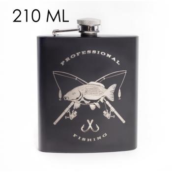 PLOCHÉ SKLO, NEREZOVÁ OCEĽ, ČIERNA FARBA, RYBÁRČENIE