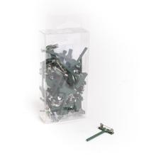 KVETINOVÁ SPONA 50 KUSOV ZELENÁ