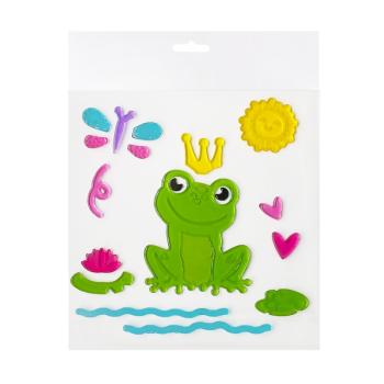 GÉL NA OKNO ŽABA KRÁĽ A SLNKO