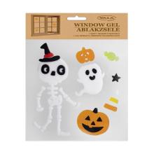 GÉL NA OKNO HALLOWEEN KOSTRA, DUCH, TEKVICA