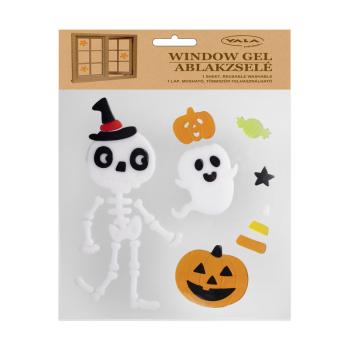 GÉL NA OKNO HALLOWEEN KOSTRA, DUCH, TEKVICA