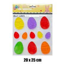 GÉL NA OKNO FAREBNÉ VAJÍČKA