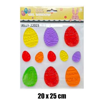 GÉL NA OKNO FAREBNÉ VAJÍČKA