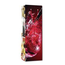 PAPIEROVÉ TAŠKY SO VZOROM VÍNNEHO, MATNÉHO, STRIEKAJÚCEHO POHÁRA