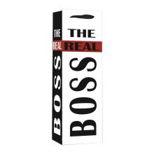 PAPIEROVÉ VRECKÁ S BRANDY S NÁPISOM "THE REAL BOSS"