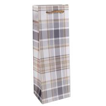 PAPIEROVÉ TAŠKY, VÍNO, MATNÉ, KOCKOVANÉ, ZÁVESNÉ