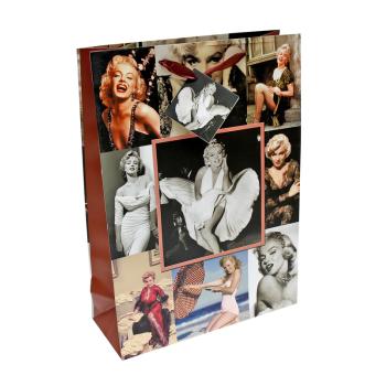 PAPIEROVÁ TAŠKA MATNÁ MARILYN MONROE
