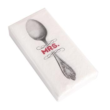 PAPIEROVÝ REŠTAURAČNÝ OBRÚSOK "MRS"