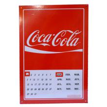 KOVOVÝ KALENDÁR "COCA-COLA"