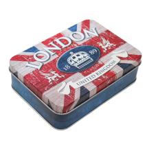 KOVOVÁ TEHLOVÁ KRABICA "LONDON"