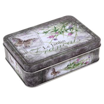 KOVOVÁ TEHLOVÁ KRABICA "LA JARDIN"
