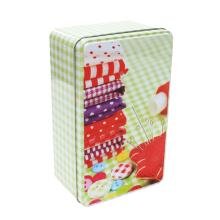 KOVOVÁ TEHLOVÁ KRABICA SO ŠITÍM