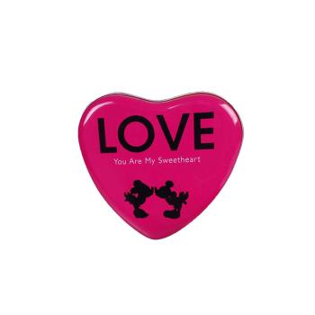 KOVOVÁ SRDCOVÁ KRABIČKA MICKEY