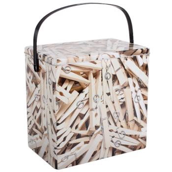 KOVOVÁ KRABIČKA S UŠNOU "CSIPESZ "