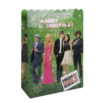 DISNEY PAPER BAGS HIGH SCHOOL MUSICAL 3 TÍMY "MERRY CHRISTMAS" NÁPIS