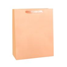 PAPIEROVÉ VRECÚŠKO, MATNÉ, S VÝPLŇOU ZO STUHY, KRÉMOVO RUŽOVÉ