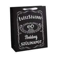 PAPIEROVÉ TAŠKY MATNÝ POKRIK "BOLDOG SZÜLINAPOT" 60