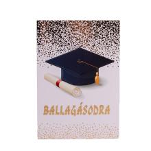 POHĽADNICA+OBÁLKA, S MATURITNÝM NÁPISOM, BIELE ZLATO