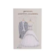 POHĽADNICA+OBÁLKA, SVADBA, BLAHOŽELANIE K SVADBE S NÁPISOM