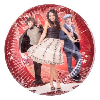 DISNEY PARTY PAPIEROVÝ TANIER, 10 KUSOV, HIGH SCHOOL MUSICAL 3